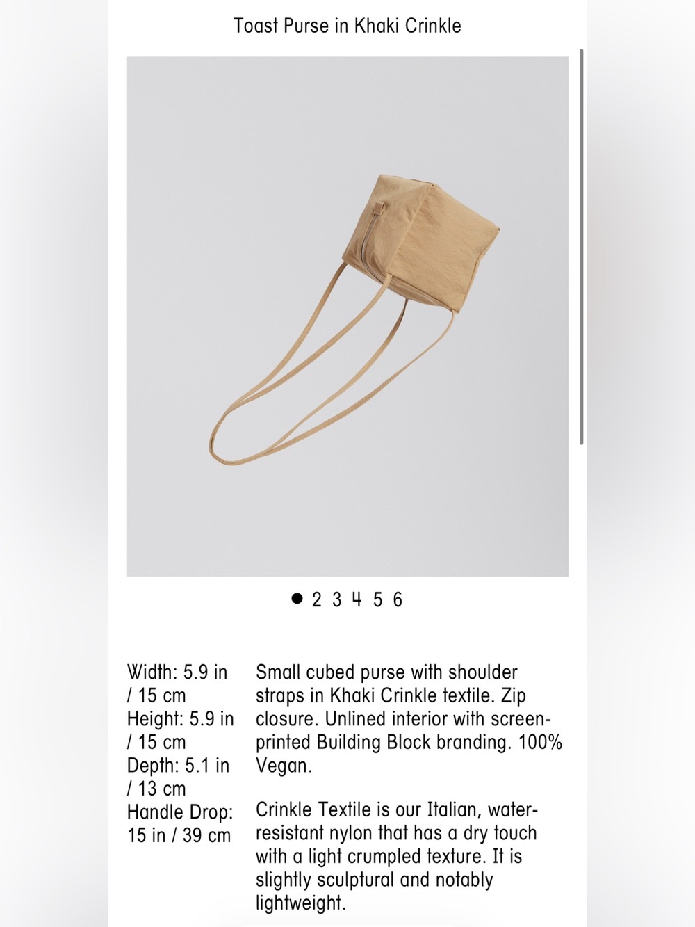 Building Block toast purse - Picture 9 of 9